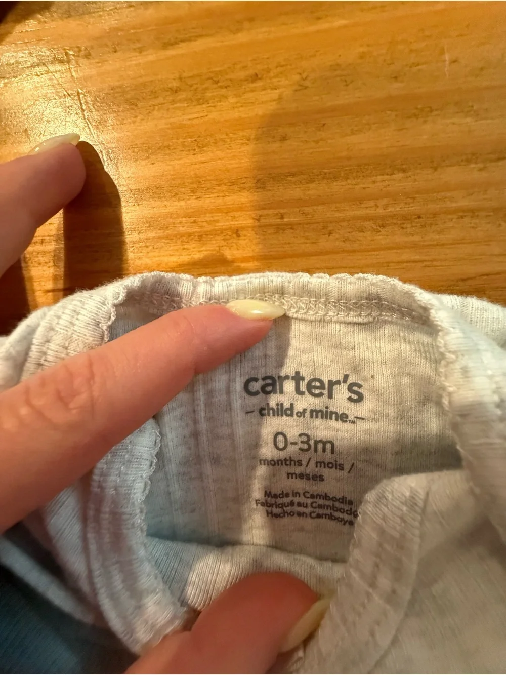 Set of 4 - Carter's onesie’s